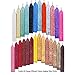 Anezus 26Pcs Antique Sealing Wax Sticks with Wicks for Postage Letter Retro Vintage Wax Seal Stamp, Assorted Colors