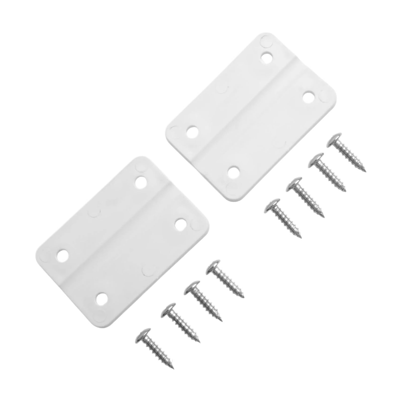 Charnière de porte résolvant les problèmes de fermeture avec kit plastique et vis