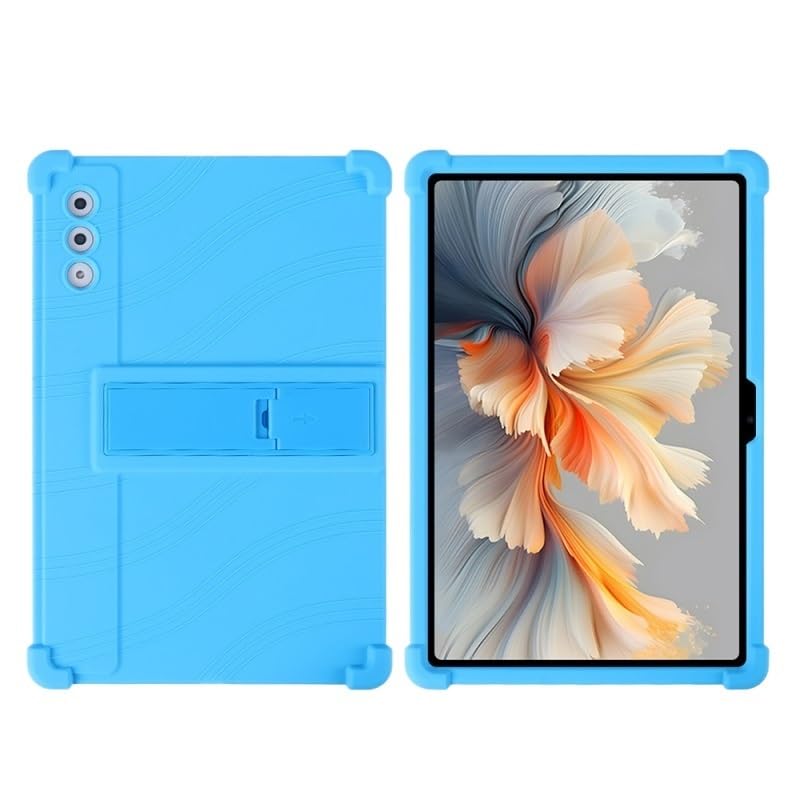 Étui silicone Lenovo Yoga Pad Pro 12.7 2025 antichoc TB-520FU bleu