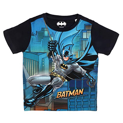 Image of BATMAN Boy's Cartoon Regular Fit Tshirt