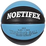 Noetifex Weighted Heavy Basketball 3LBS/2.2LBS 29.5'/28.11' Training Equipment for Indoor & Outdoor – Improve Dribbling, Passing, Handling & Rebounding Skills Weighted Training Basketball (Deflated)