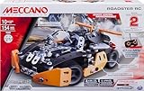 Meccano Erector Roadster RC Model Building Set, 154 Pieces, for Ages 10 and up, STEM Construction Education Toy