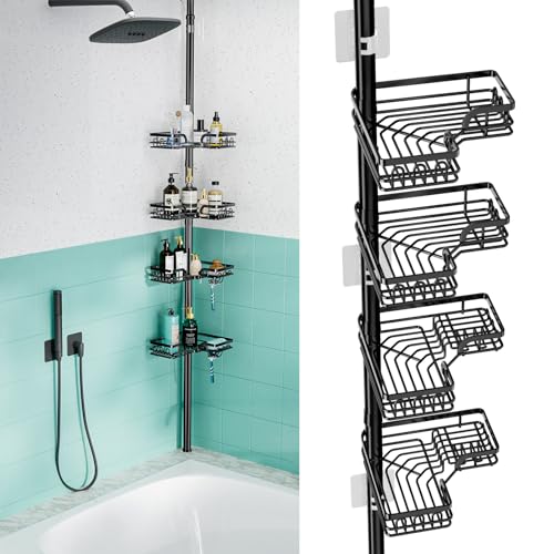 The Best Tension Pole Shower Caddy Buying Guide 2023 Rated for you
