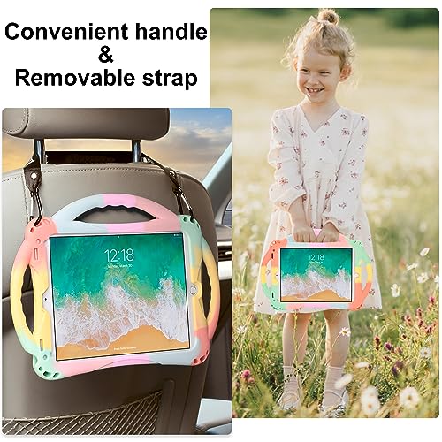 Funda para iPad de 6ª Generación anticaídas con soporte infantil 4