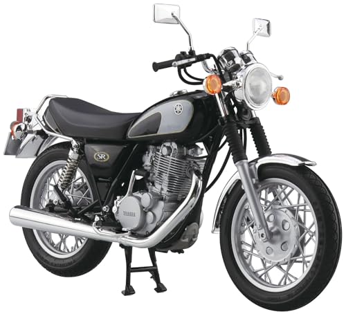 Aoshima Bunka Kyozai 1/12 The Bike Series No.20 Yamaha 1JR SR400/1JN SR500 '96 Plastic Model