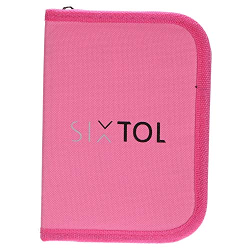 SIXTOL HOME PINK 26 Werkzeugset in einer Tasche | Für den Heimgebrauch | praktischen Werkzeug-Tasche | hochwertig | ideal für den Haushalt o. die Garage | Rosa, Schwarz