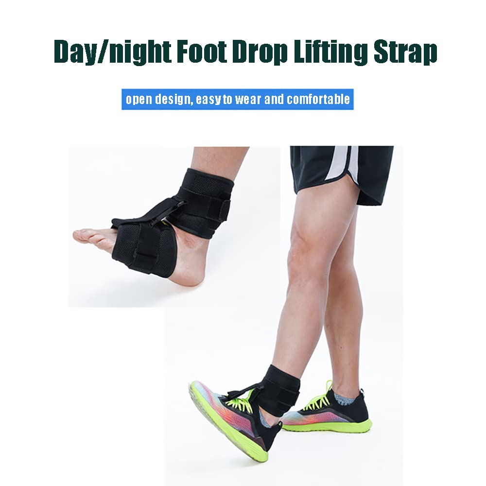 Soporte para Pie Caído - Soporte para Pie Caído para Caminar - Uso como Soporte Izquierdo O Derecho - Soporte para Ortesis De Tobillo Y Pie para Hombres Y Mujeres - Soportes para Pie Caído