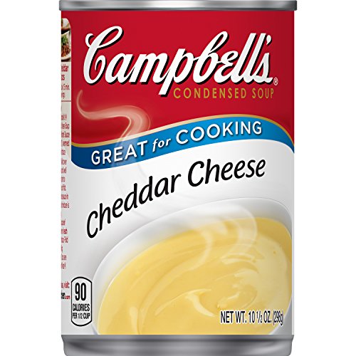 Campbell's Condensed Cheddar Cheese Soup, 10.5 oz. Can (Pack of 12)
