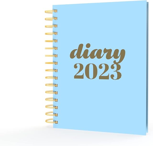 Collins Scandi Diary A5 Week to View Blue PW53 - 2023