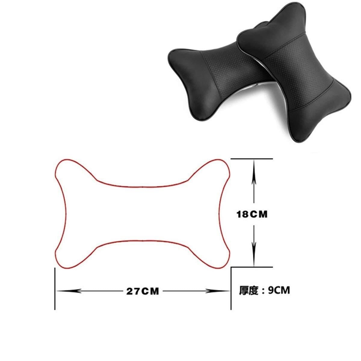 2x Cuscini per Poggiatesta per Auto. Cuscino Cervicale per Seggiolino 2x Cuscini per Poggiatesta per Auto. Cuscino Cervicale per Seggiolino
