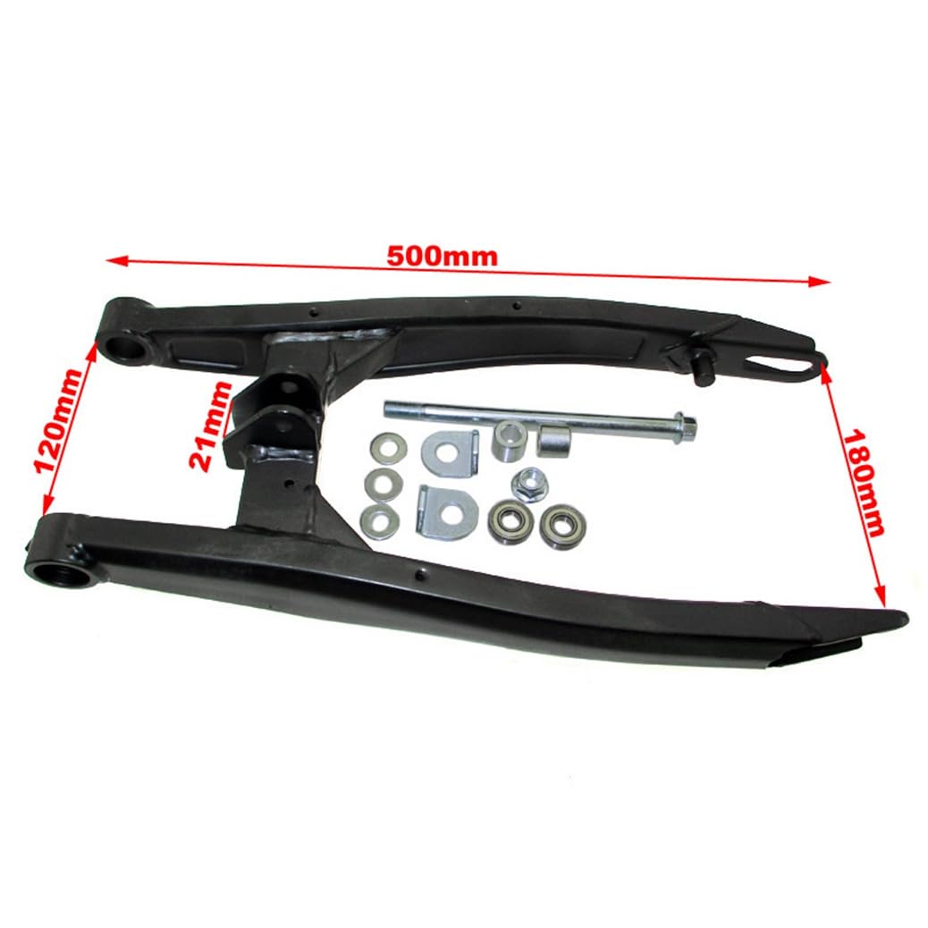 Forcellone posteriore per moto da 500 mm, in acciaio, per Pit Dirt Bike da 125 cc, 140 cc, 150 cc, 160 cc, 190 cc