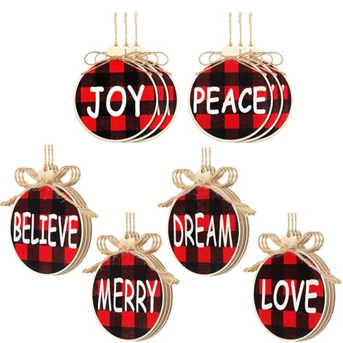 Décoration d'arbre de Noël en bois pour illuminer vos soirées de fête