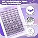 Wispy Lash Clusters Natural Eyelash Clusters C Curved Individual Lashes 10-16mm Cluster Eyelash Extensions Soft Lash Extension DIY at Home Cluster Lashes by Lanflower