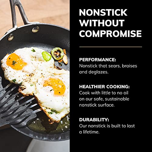 Scanpan Professional 8” Fry Pan - Easy-To-Use Nonstick Cookware - Dishwasher, Metal Utensil & Oven Safe - Made In Denmark #TOP2