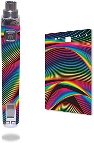 Innokin iTaste VV V3.0 Vape E-Cig Mod Box Vinyl DECAL STICKER Skin Wrap / Sticker Skin Print Smoke Vape Abstract Colored Lines Patterns Inspirational Vector Printed Design