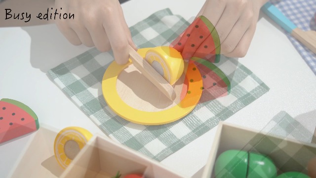 Children Kitchen Toys DIY Cooking Pretend Play Simulation Wooden...