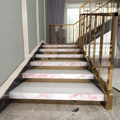Image of Kitchen Cabinets Marble Wallpaper Roll for Home & Kitchen Decor - Oil Proof Waterproof Self Adhesive Wall Paper Sticker for Floor Tiles, Countertop, Cupboard, Drawer (60 * 200 cm) (Pink, 3)