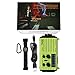 Emergency Radio, 5000 Hand Crank Solar NOAA Weather Radio, AM/FM Portable Battery Operated Radio with 5-Way Power, Phone Charger, Flashlight & Lamp, Compass, Earbud Jack, SOS Alert for Home, Survival