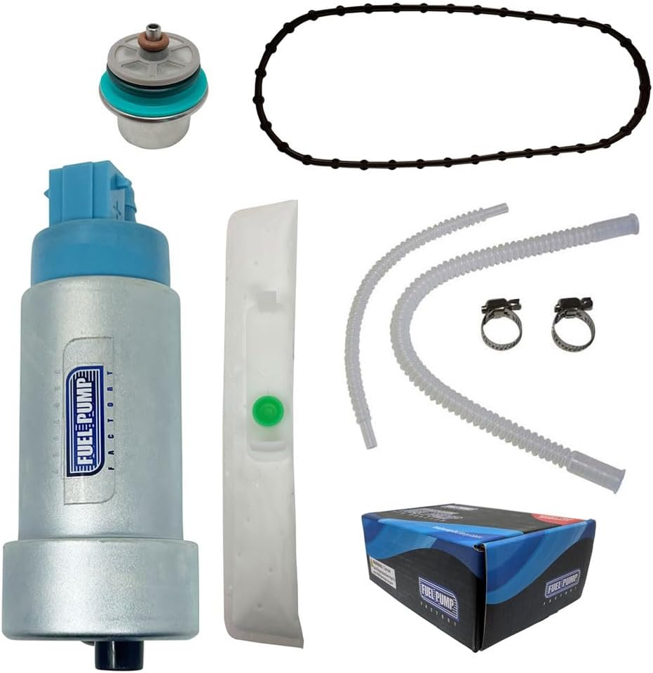 Fuel pump W/Seal and Regulator for Harley Davidson 08-19 Electra Glide, Road Glide, Road King, Street Glide, Ultra Limited by Fuel Pump Factory