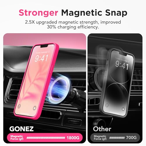 Coque compatible MagSafe iPhone 13 Pro Max pour trajets en voiture
