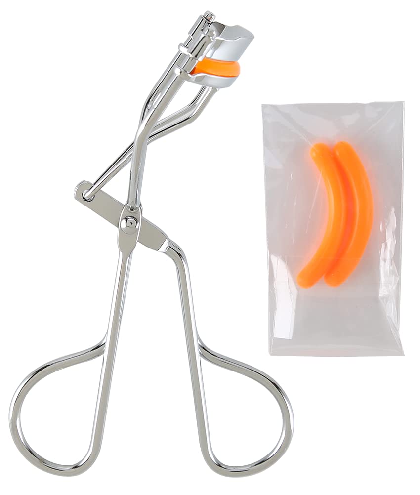 ColourBurst Eyelash Curler with Silicone Gel Pad, Random Colour (Pack of 1)
