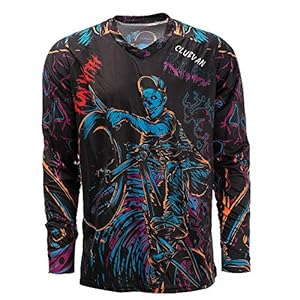 Weimostar Men’s Cycling Jersey MTB T Shirt Long Sleeve Mountain Bike Motorcycle Outdoor Bicycle Clothes