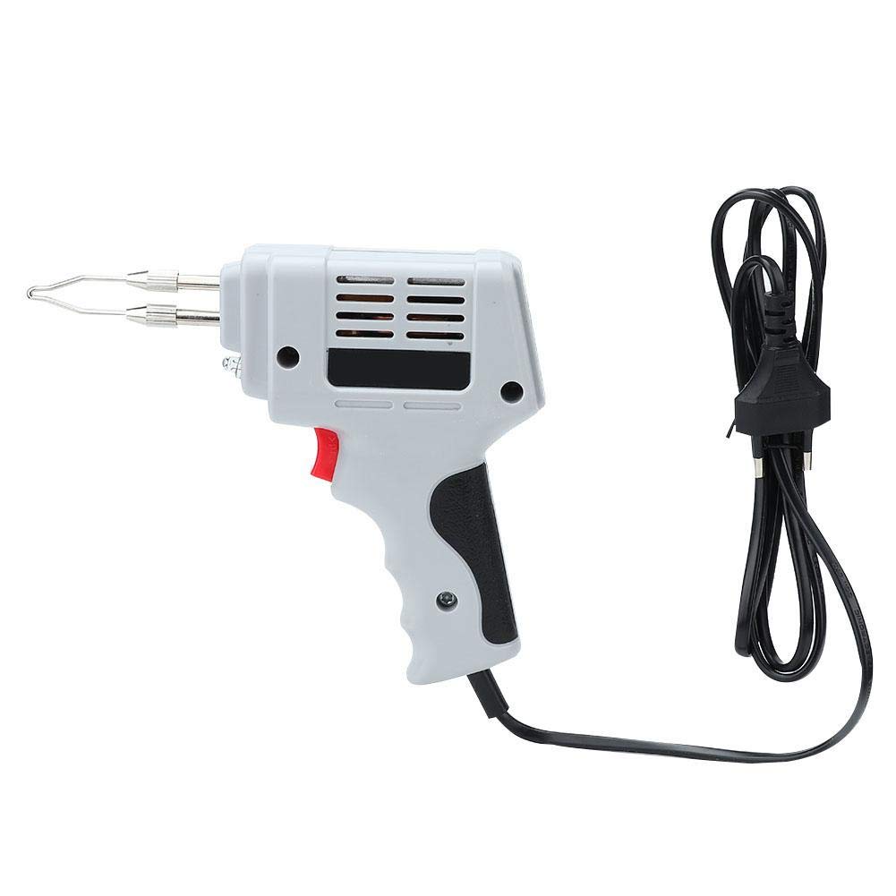 Lötpistolen Set, ABS-Schale Kupferkern Lötkolben & Lötpistolen Kit EU Stecker 250V mit Kupferheizkern