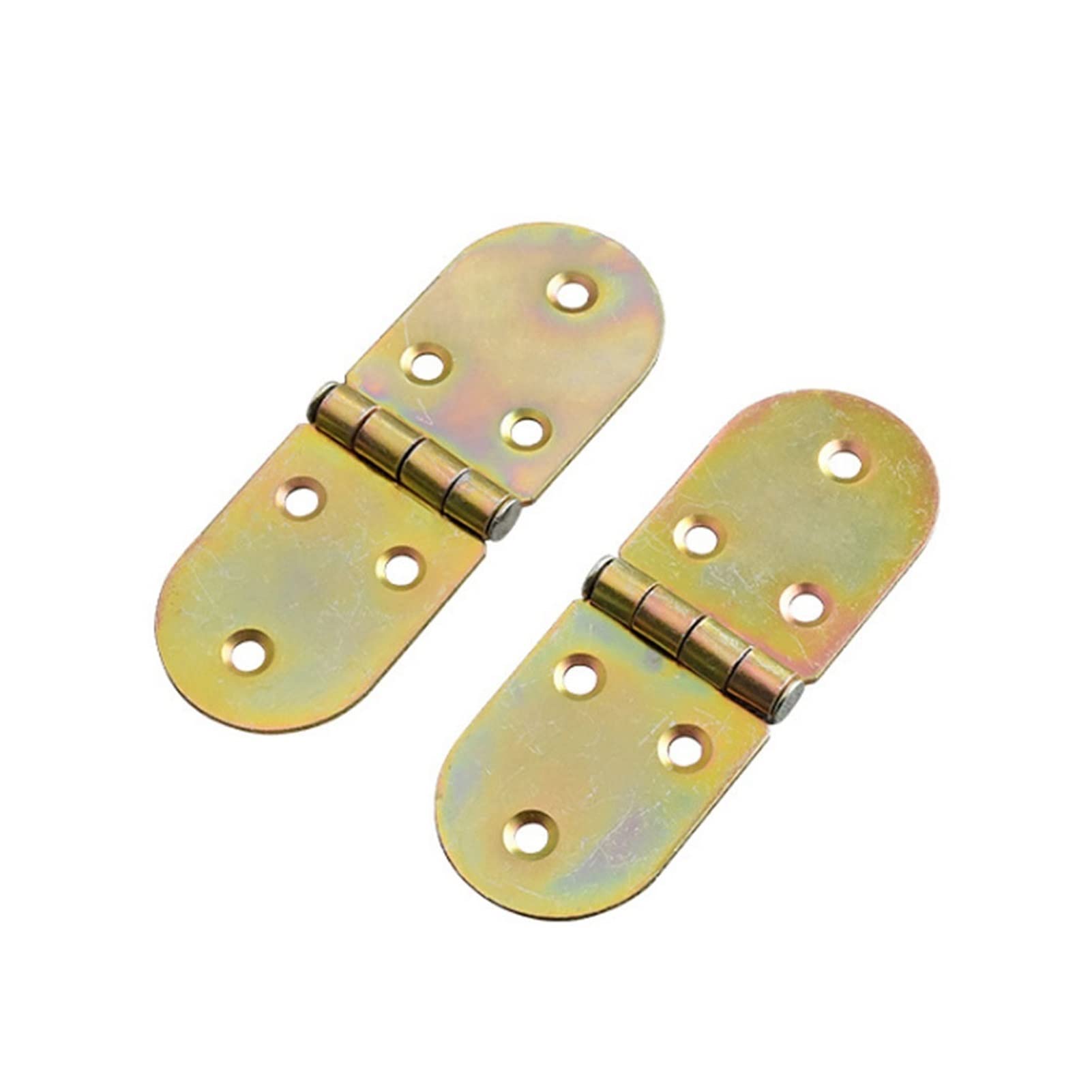 Nvsfzgiyg One Color Pivot Hinge Flap Folding Hinges Hidden Cabinet Table Doors Thicken Iron Diy Furniture Concealed Hardware5pcs Set