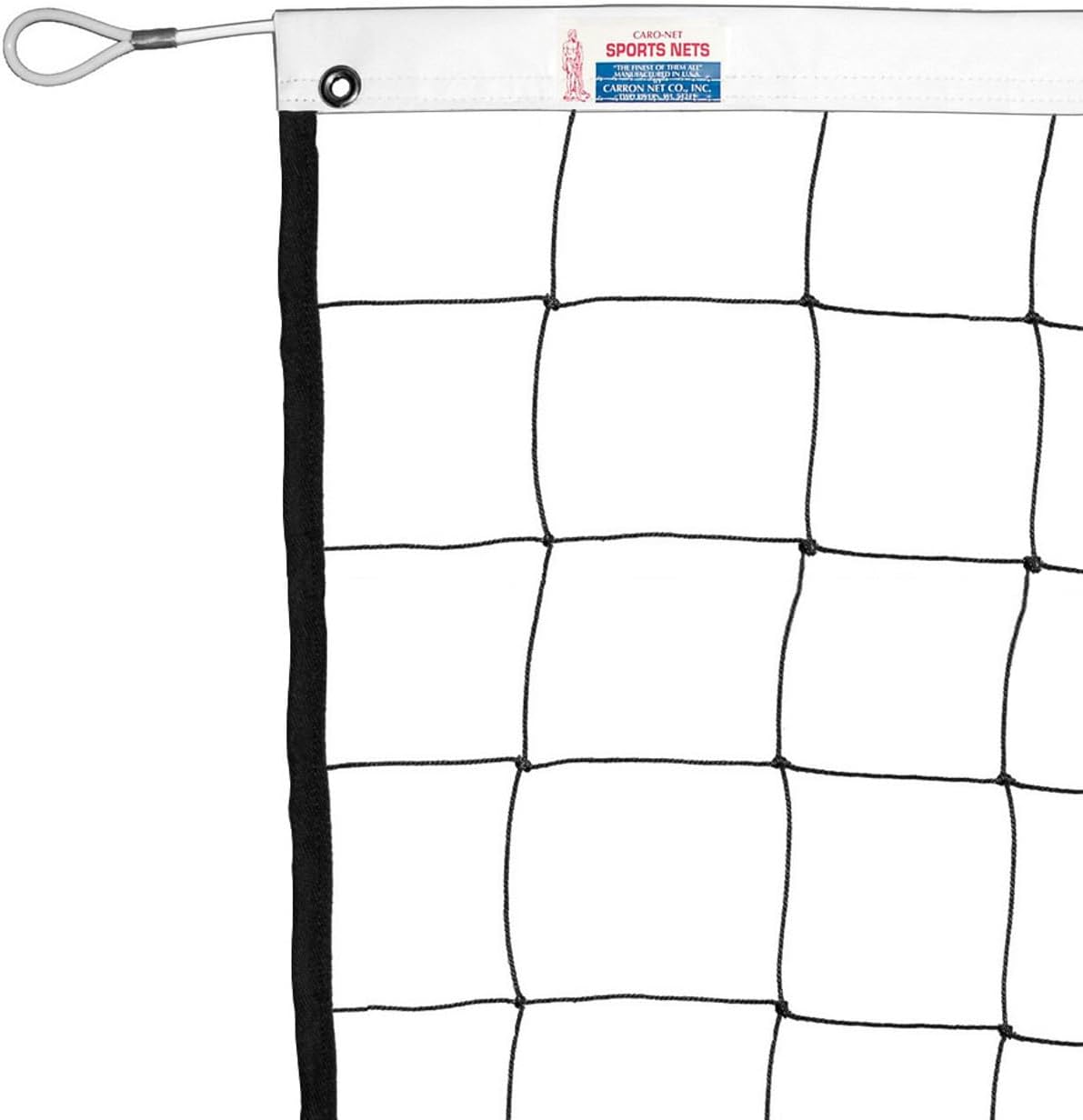 Hercules 26' Wide Volleyball Net for Outdoor and Indoor Use, Pools, Multi-Sports, Backyards Top Steel Cable Made in The USA