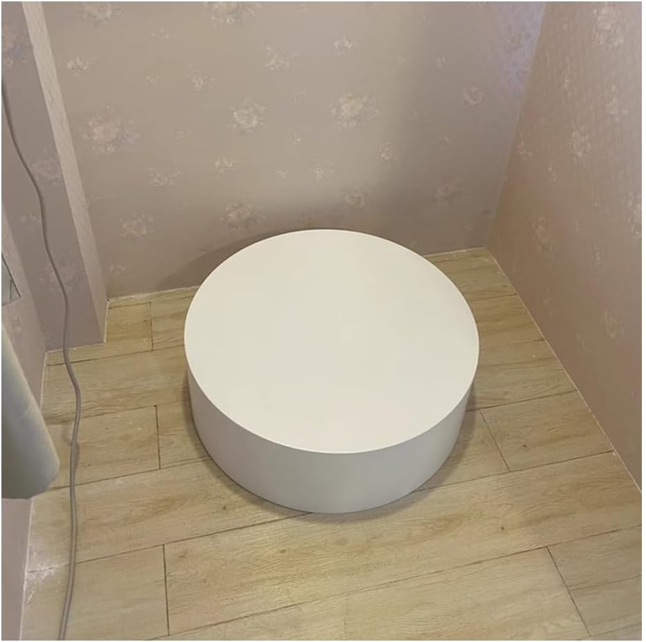 Bridal Shop Riser - Round Pedestal Stand for Events, Live Streaming, Clothing Displays, Cylinder Plinth for Shoes & Mannequins - Ideal Showcase Platform for Collections & Decor