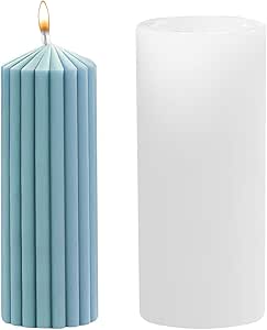 VidFair 3D Kegel Silikonform - Für Kerzen, Harz & Seife Selbst Machen