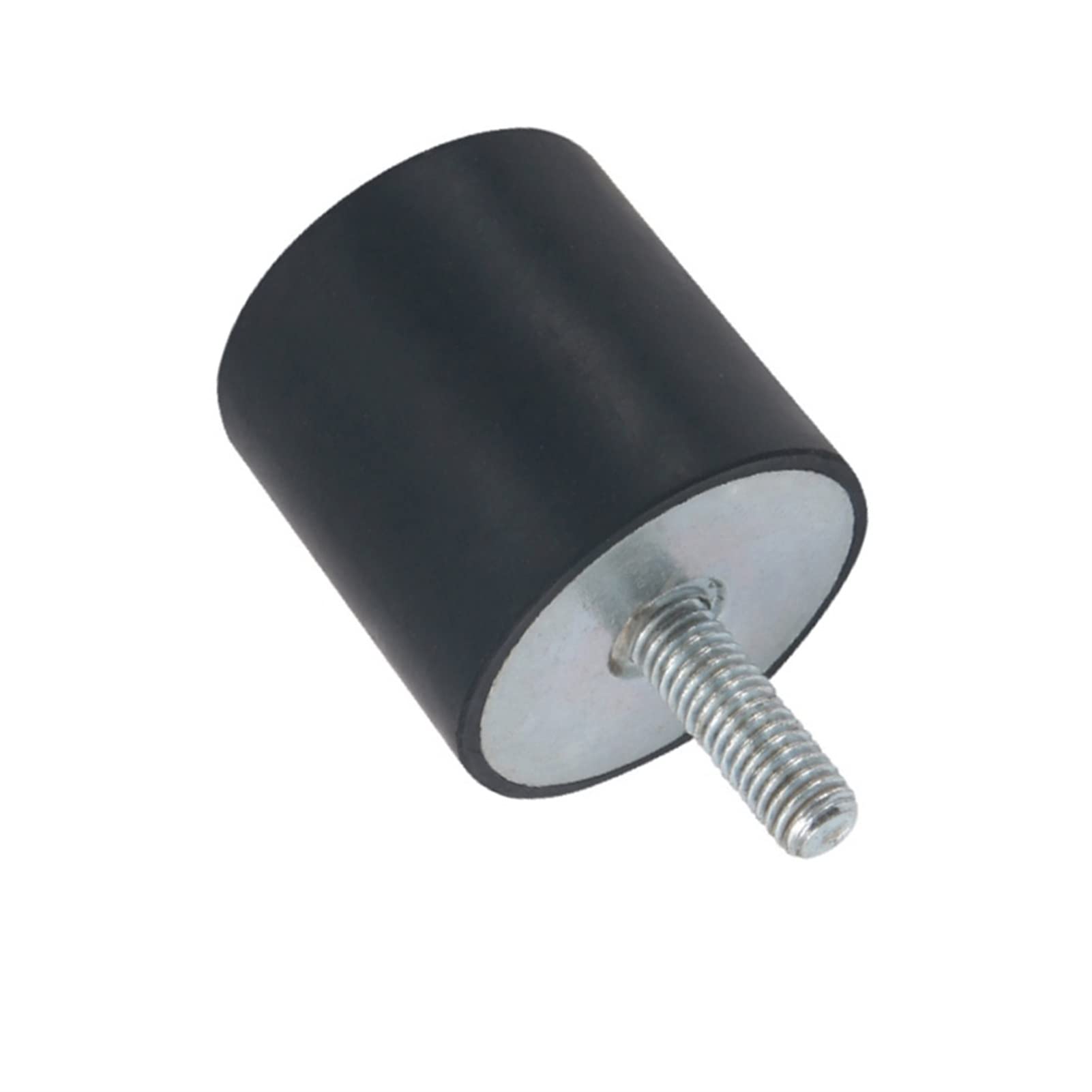 Rubber Studs Shock Isolator, Stud Bushing 1pcs M4 M5 M6 M8 M10 Male Thread Absorber Crash Pad Damper Bobbin Mount for Boat Car Threaded(20x20 M6x18mm 1Pcs)