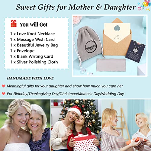 Ungent Them Mother Daughter Mom And Daughter Necklace, Mom Birthday Christmas Mothers Day Necklace Gifts From Daughter Gift From Mom #TOP5