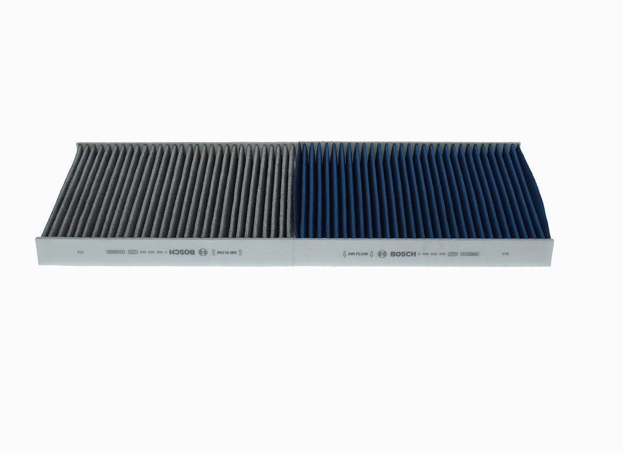 Bosch FILTER+pro Filtro Abitacolo A8658, Filtro di Ricambio ad Alta Efficienza - Agisce efficacemente contro polline, Polveri Sottili, muffe e batteri per un'aria più pulita all'interno del veicolo