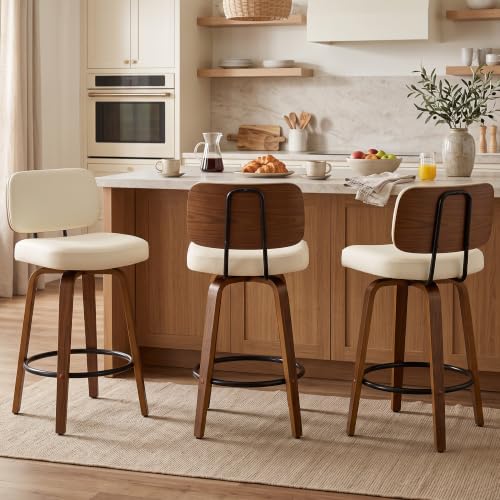 Counter Height Bar Stools Set of 3