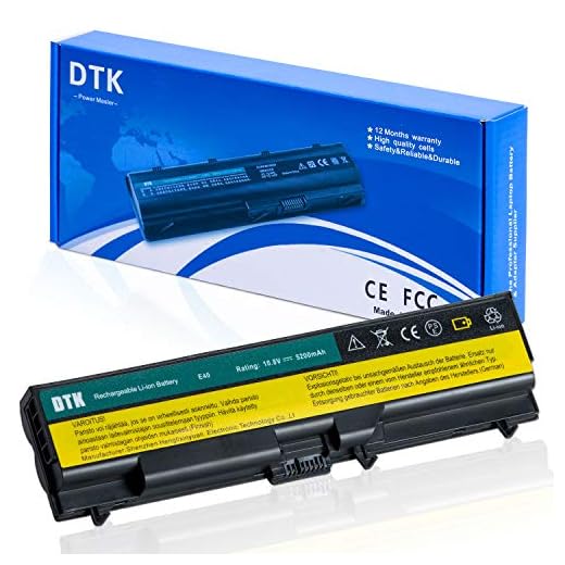 Dtk Laptop Battery for Lenovo Thinkpad E40 E50 Edge 0578 E420 E425 E520 E525 L410 L412 L420 L421 L510 L512 L520 Sl410 Sl410k Sl510 T410 T410i T420 T510 T510i T520 W510 W520 Notebook Battery