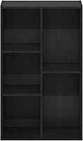 Vista 172 de Furinno - Estantería de cubos de 5 niveles serie Luder para libros y almacenamiento, color negro