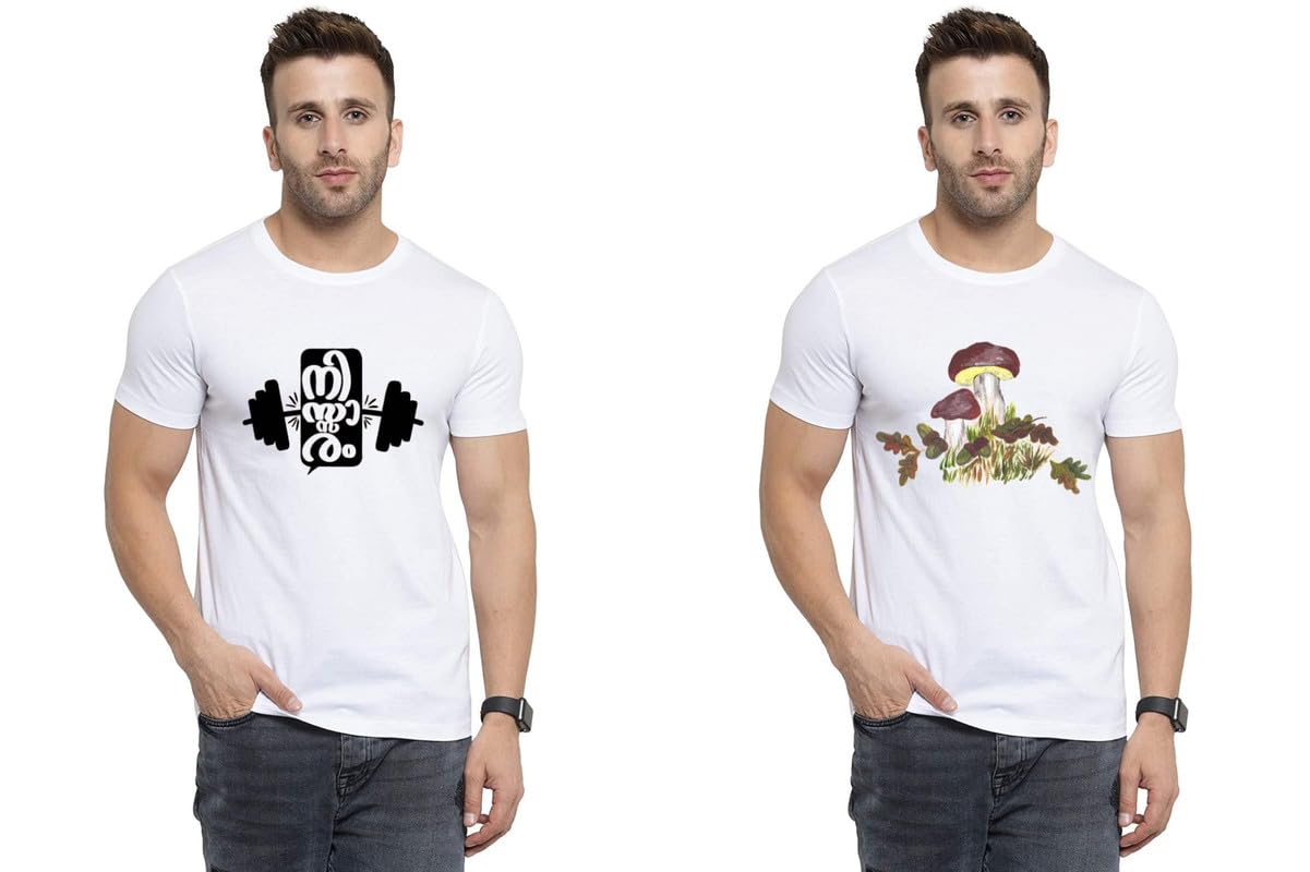 Tahira - Where Fashion Begins | MK-009| Polyester Graphic Print T-Shirt | for Men & Boy