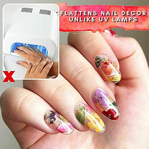Mini UV Led Nail Lamp Presser,Portable Nail Dryer Perfectly Flatten Nail Decoration,LED Light Nail Dryer – Bild 6