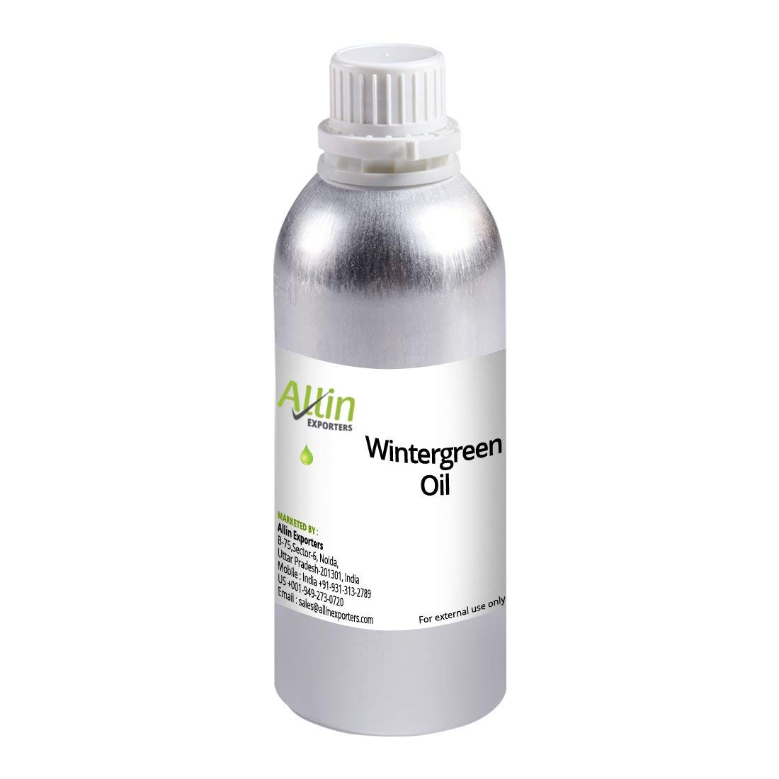 Allin Exporters Wintergreen Essential Oil Stimulating Aromatherapy Scent Therapeutic Grade Skin & Haircare Oil (500 mL) (B015Z907AI) Amazon Price History, Amazon Price Tracker