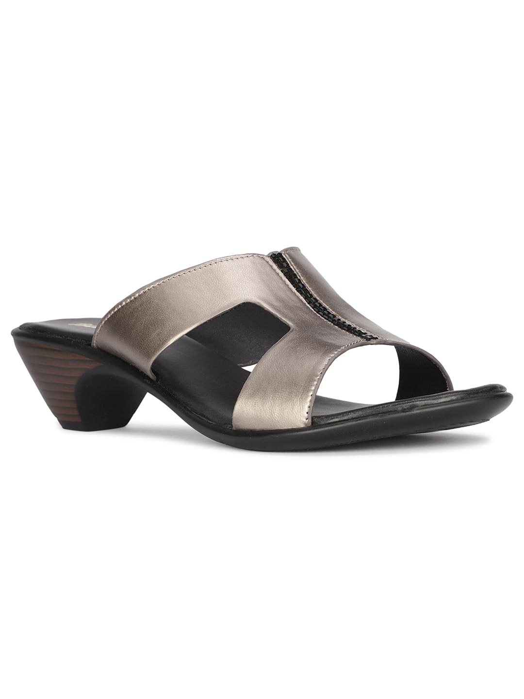 Bata Womens Lisbon Mule Slippers (5712378_GUNMETAL_3 UK) (B0CR329129) Amazon Price History, Amazon Price Tracker
