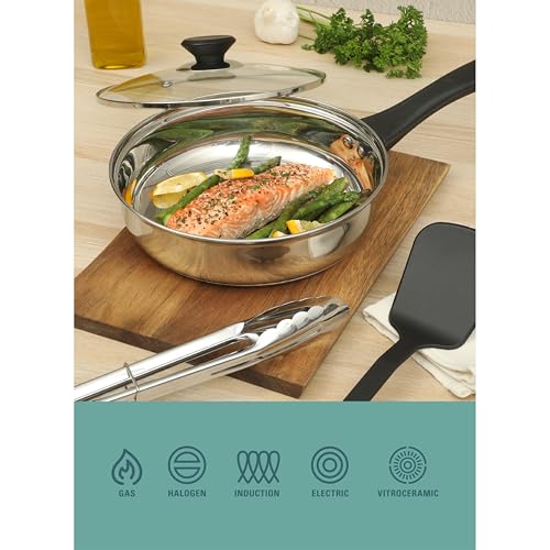 image for Gibson Home 74 Piece Kitchen in a Box Pots and Pans Cookware, Plates a