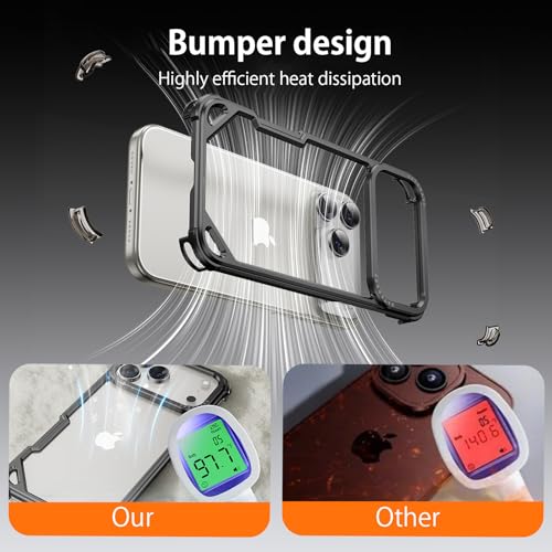 Coque antichoc iPhone 17 Pro Max avec airbags d'angle et fixation MagSafe - 4