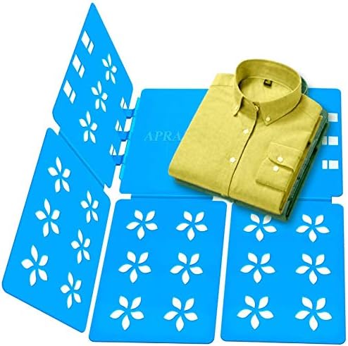 YEVIOR Clothes Folding Board Adult Size Adjustable T-Shirt Clothes Easy Laundry Folder Organize Board Blue