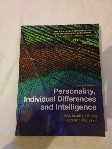 Personality, Individual Differences and Intelligence view 2
