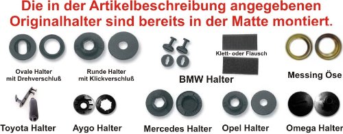 RAU AMROB0131 Passform Fussmatten Micra K 12 K12