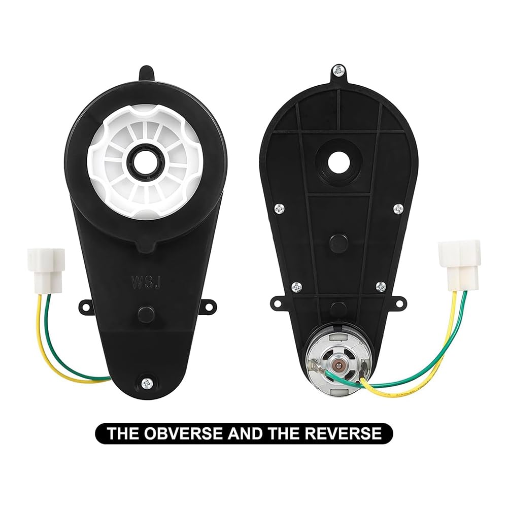 Lot de 2 moteurs électriques pour enfants 550 12 V 40 000 tr/min avec moteur haute vitesse RS550 DC