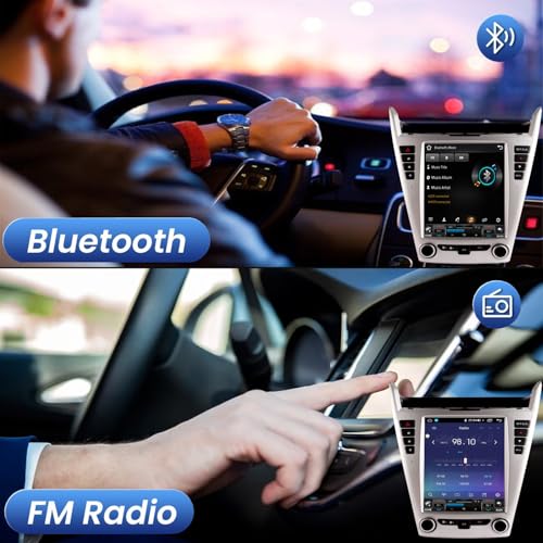 Radio con pantalla táctil QLED 9.7" para Chevy Equinox 2010-2015 miniatura 5
