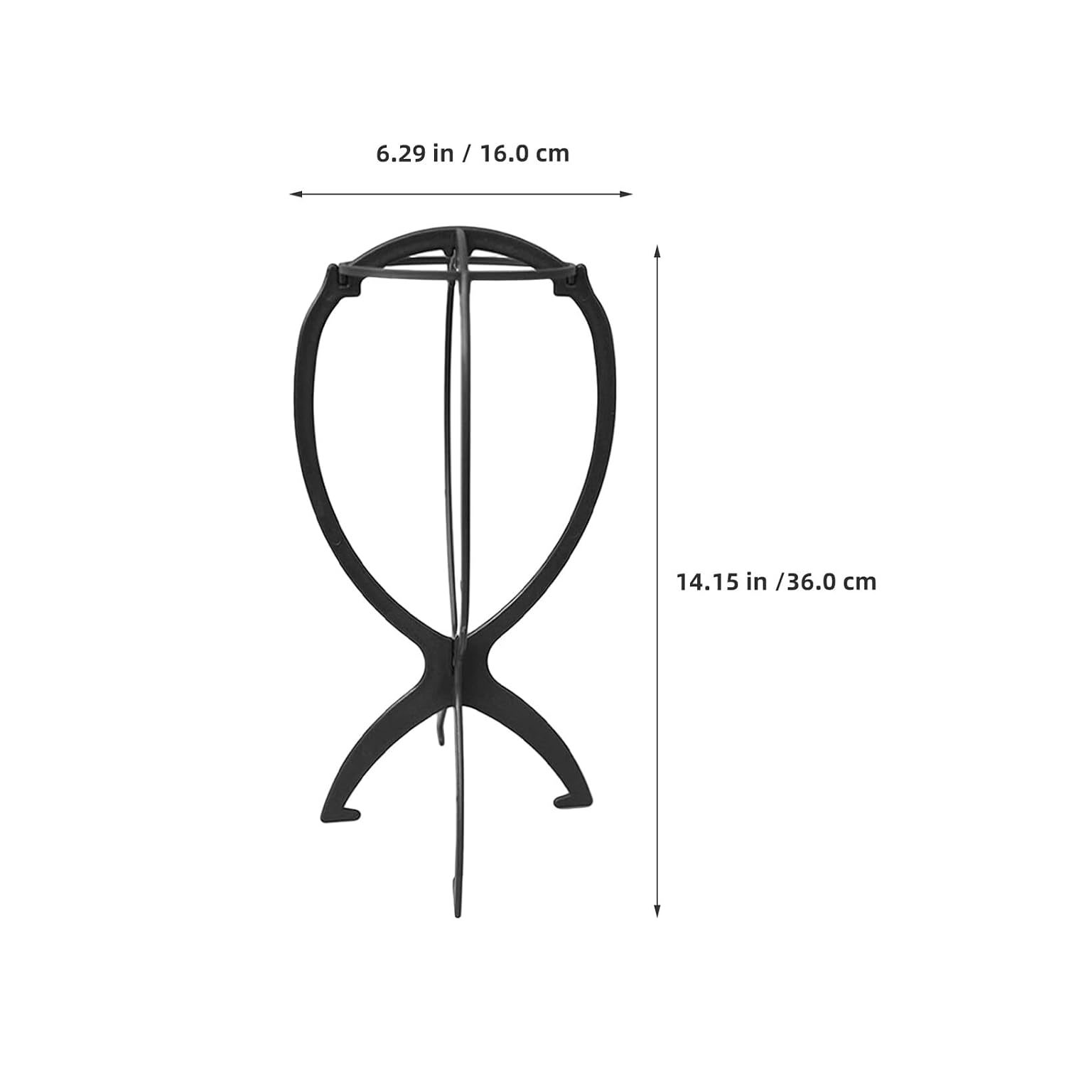 KICHOUSE 10pcs Non-slip Wig Stand Hairpiece Ventilation Holder Plastic Wig Rack for Home and Hair Stylists Desktop Hair Drying and Styling Support