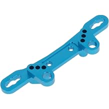 Rc Accessories For Tamiya For TT-02 For TT02B TT02T 1/10 Metal Front Rear Shock Tower Damper Stay RC Car Upgrades Parts AccessoriesBlue
